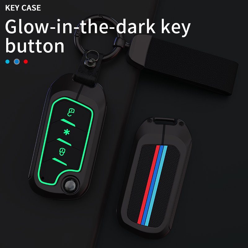 New Version Zinc Alloy Key case Cover Keychain Case for Mahindra Key Accessories