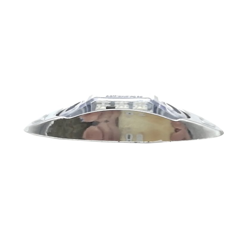 12v 24v LED Truck Trailer Marker Lights Clearance Lamp RV Lighting With Chrome Base Bracket Ip67 Waterproof Rate