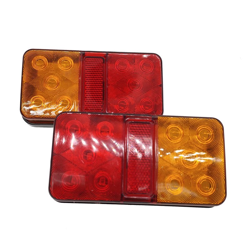 12V 24V LED Rear Lights for Trailer Lantern Taillights Truck Tail Light Tractor Turn Signal Brake Lamp