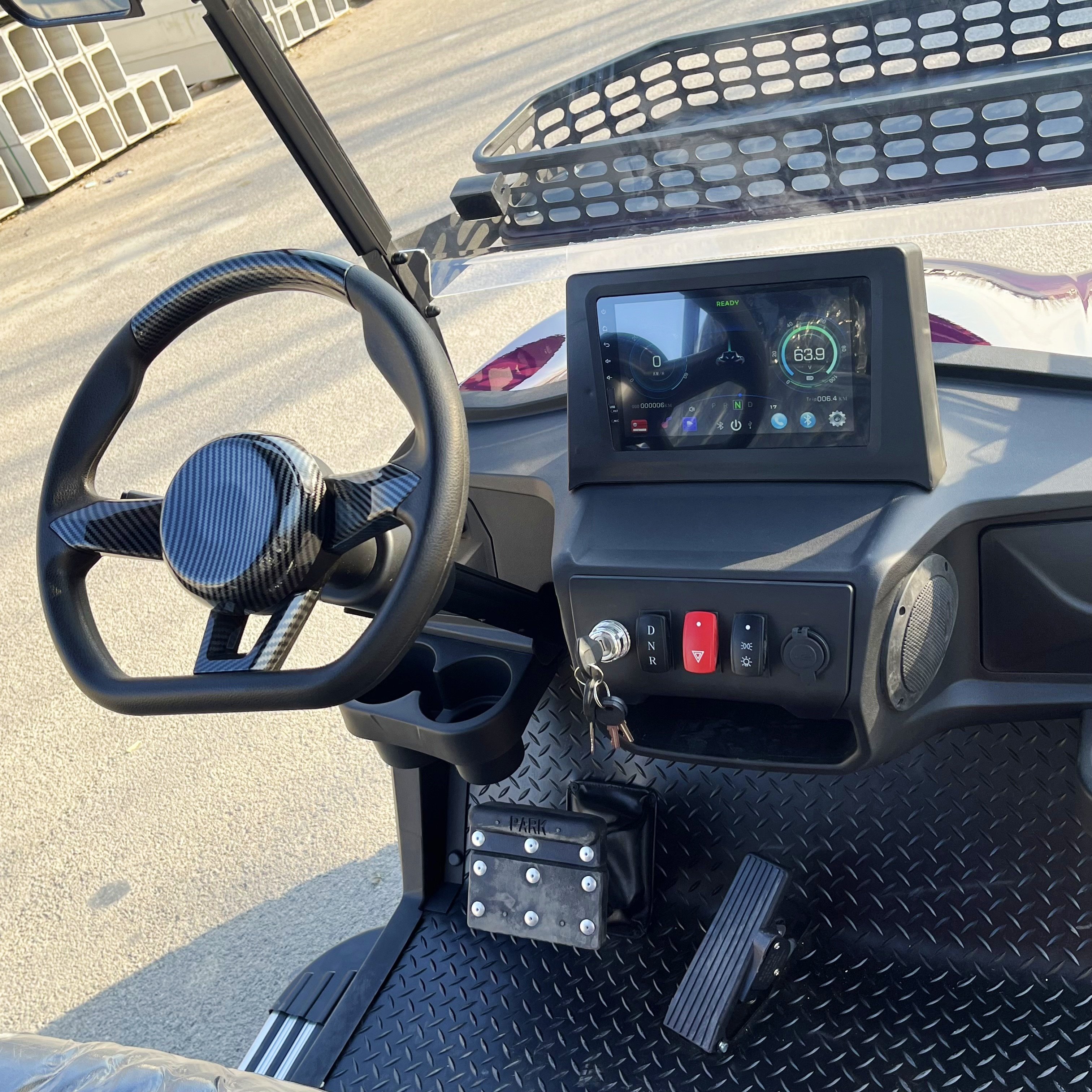 New Energy Mini Electric Vehicle Cars Golf Cart Small Buggy Lifted Electric Golf Car Sightseeing Bus from China