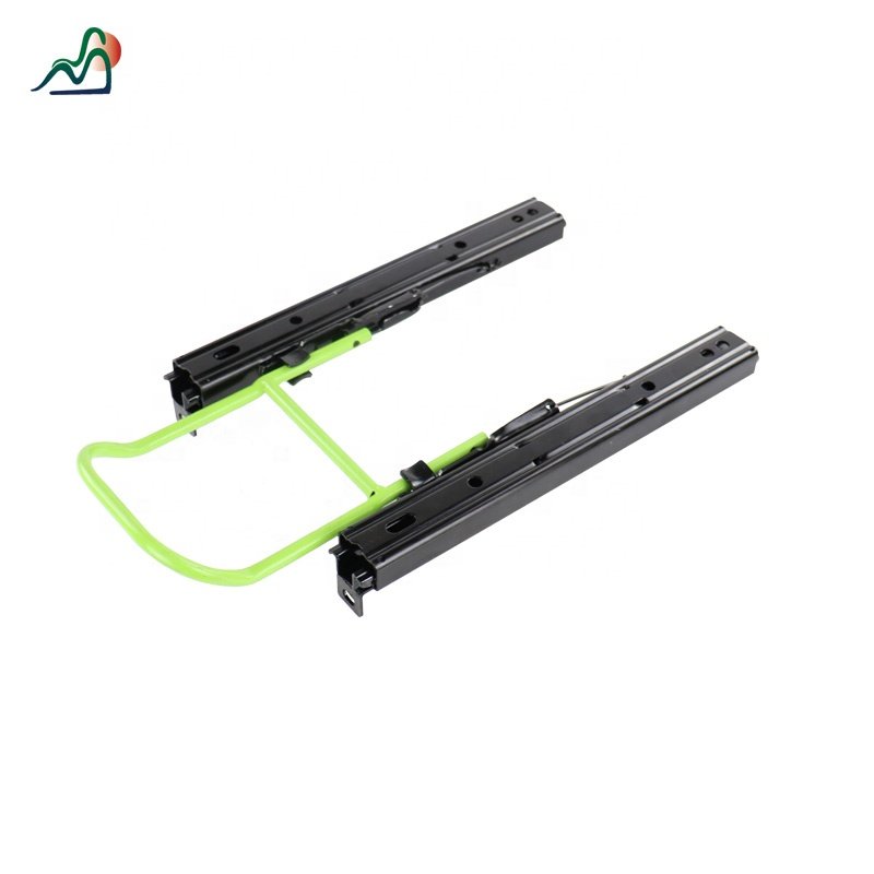 Sanbo OEM Recaro Carbon Look Racing Powerful Auto Rail Rv Sliding Mechanism Campervan Seat Foward and Back Adjuster