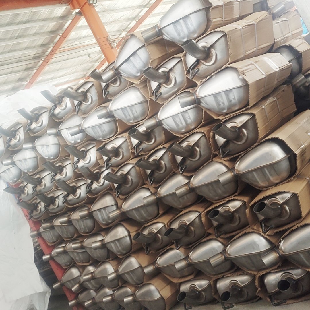 Muffler Car Auto Parts Exhaust System Exhaust Pipe Muffler for hyundai Sonata Kia Sonata NF Muffler
