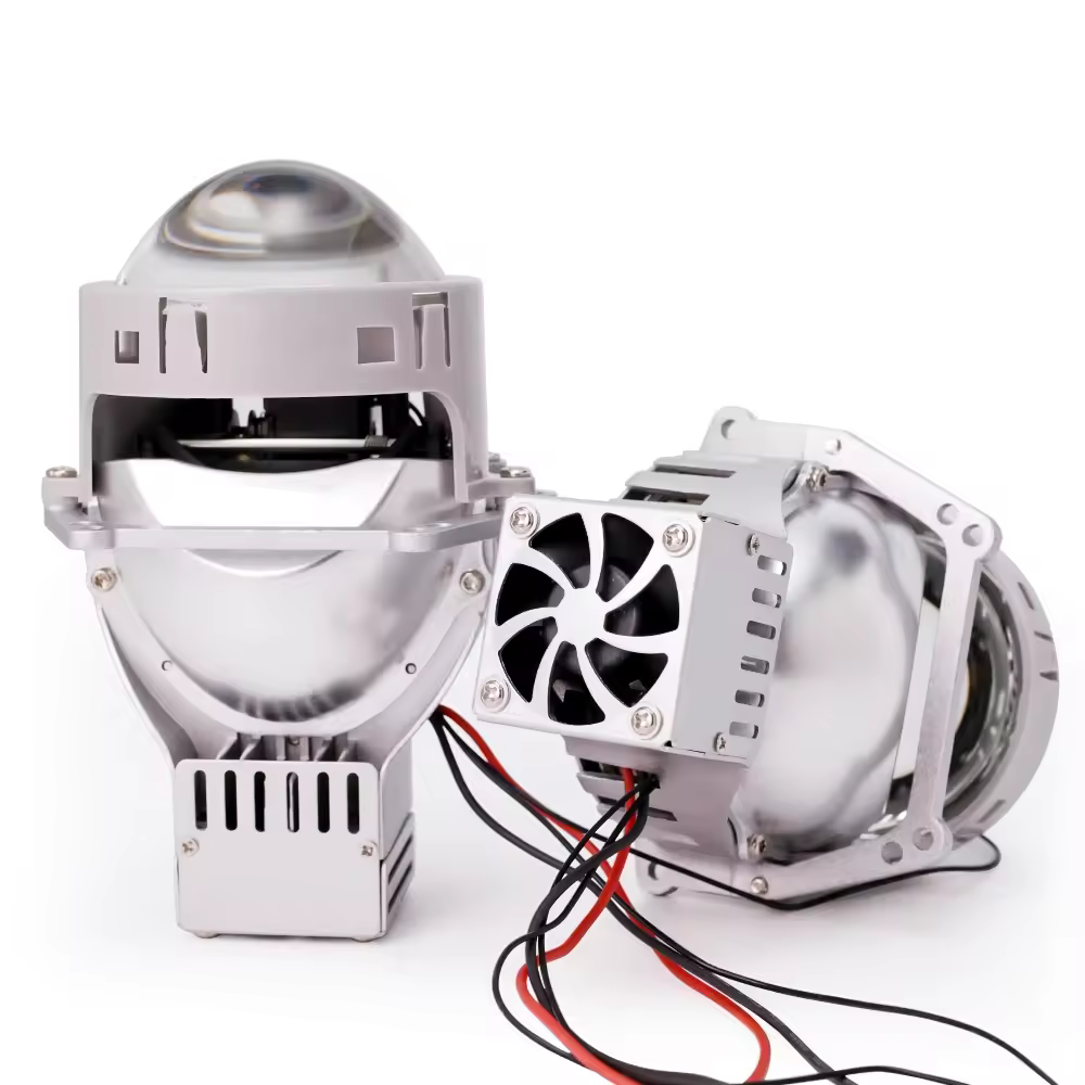 3Inch Lens Head Light High/low Beam 60W Lamp 3inch Bi Led Projector Lens 3.0 Headlights for Car Universal