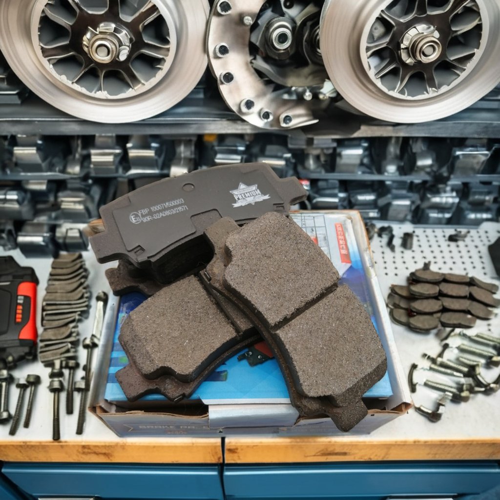 Wholesale New Ceramic Brake Pads for Toyota CK Kia Picanto Toyota Hiace Nissan Xterra Peugeot Premium Models China