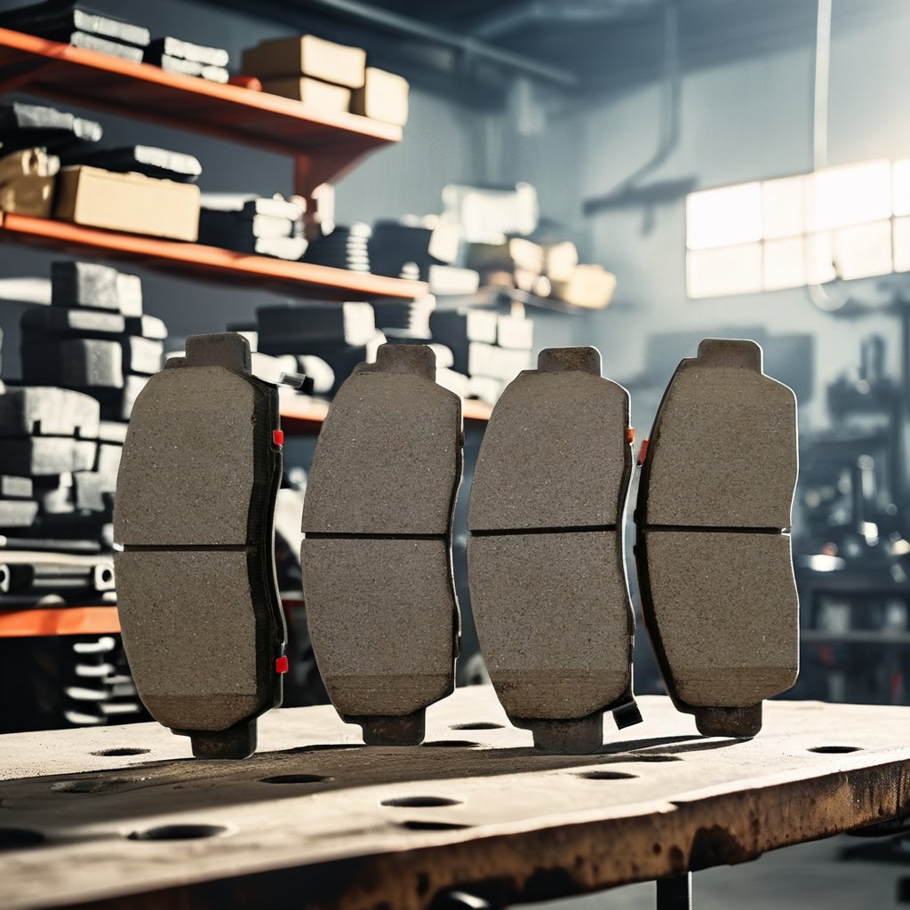 Wholesale New Ceramic Brake Pads for Toyota CK Kia Picanto Toyota Hiace Nissan Xterra Peugeot Premium Models China