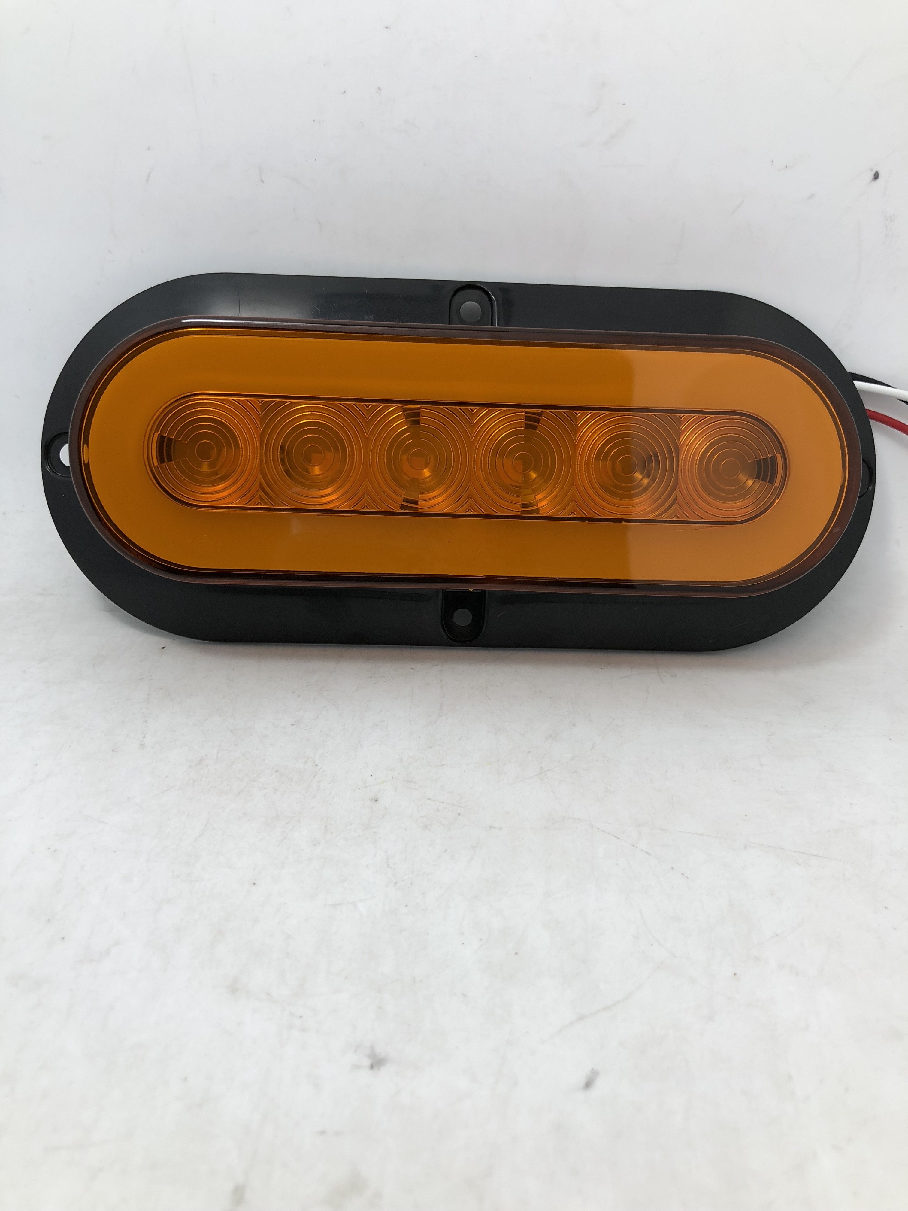 NEW Design HOT SALE 6 Inch Oval Stop Turn Tail Glo Led LIGHT,FOR HEAVY DUTY TRUCK , BUS
