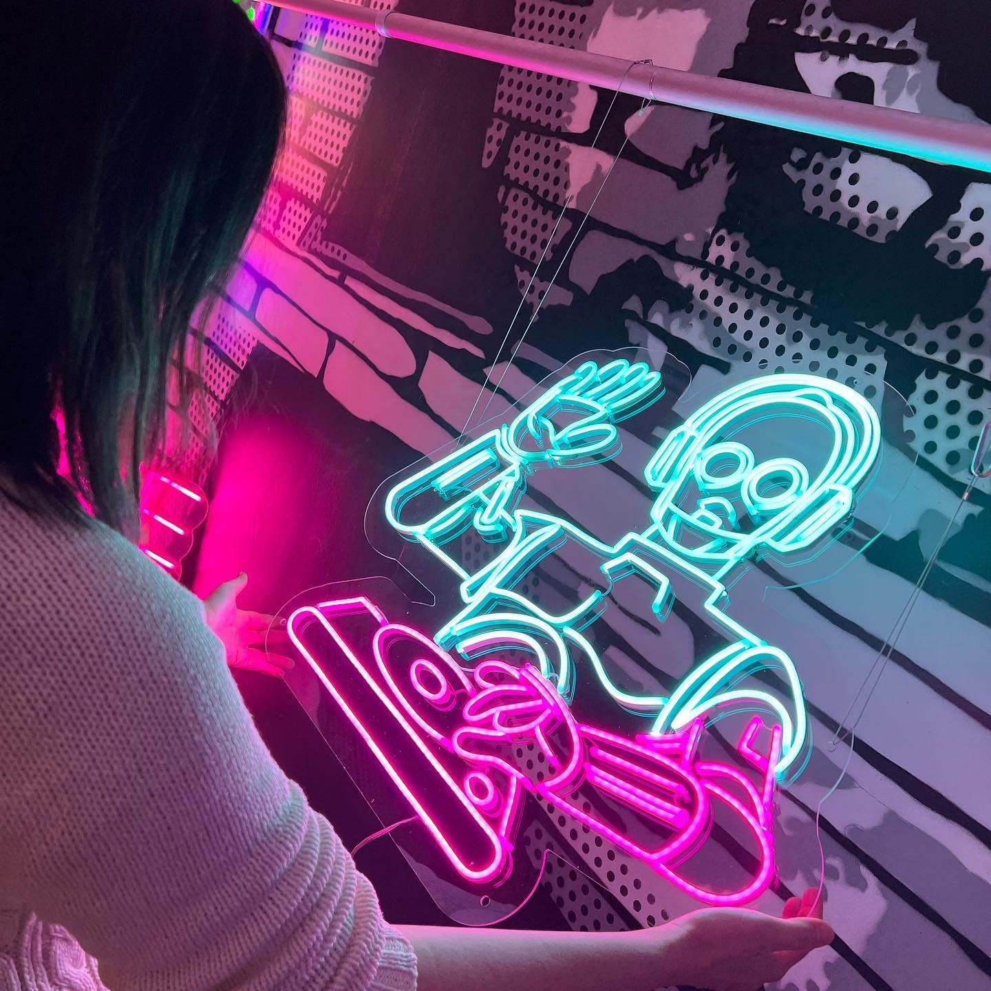 Factory Supply High Quality Custom Deer Neon Light Lamp Custom Neon Led Sign logo 12 Colors for Choice 6mm and 8mm Indoor Use