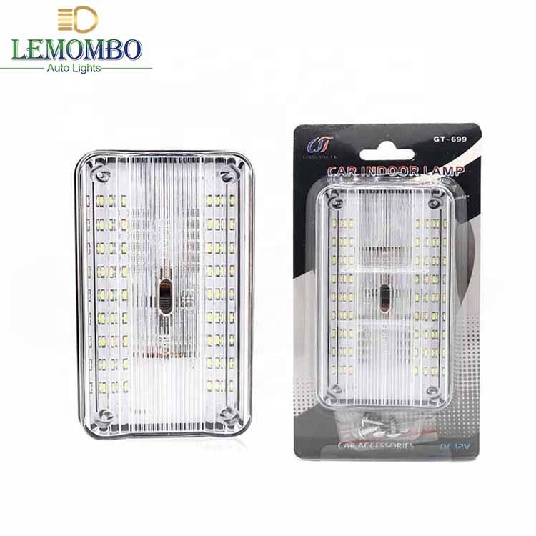 36 LED Ultra Bright Rectangle Night Light Interior Dome Roof Indoor Ceiling Reading Trunk Lamp Bulb Auto Car Light Accessory