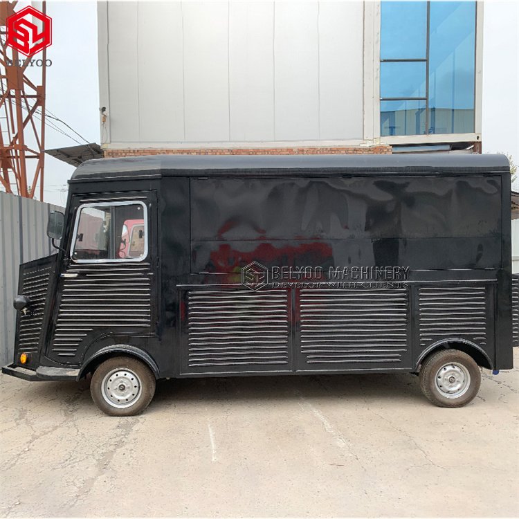 Custom Mobile Food Trucks Ice Cream Cart for Sale Mobile Kitchen Car Electric Food Cart Coffee Truck Hot Dog Cart