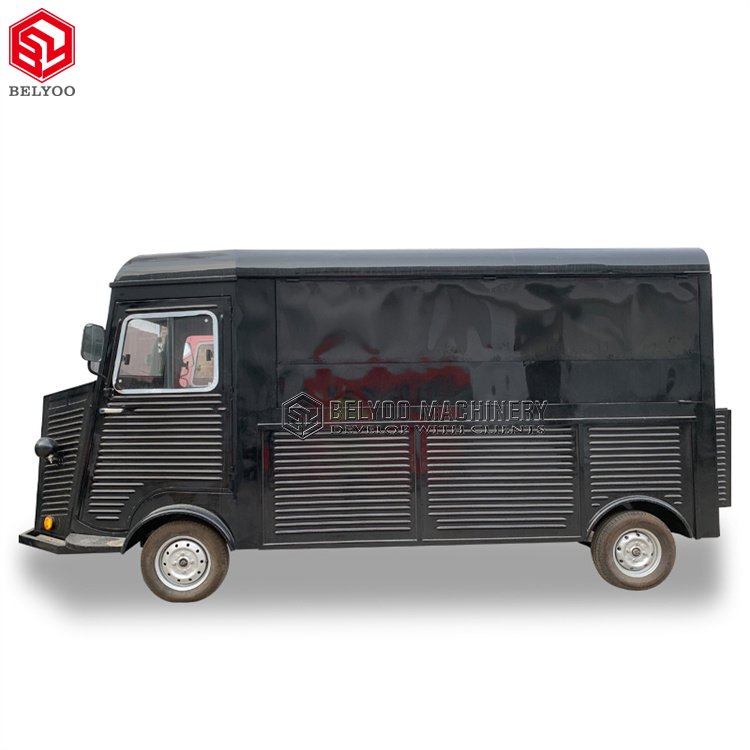 Custom Mobile Food Trucks Ice Cream Cart for Sale Mobile Kitchen Car Electric Food Cart Coffee Truck Hot Dog Cart