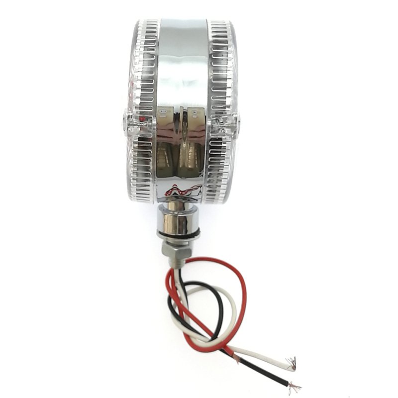 White Stop Turn Signal Tail Light Lamp Side Marker Lights for Trucks Cars Trailers Tractors Buses Boat