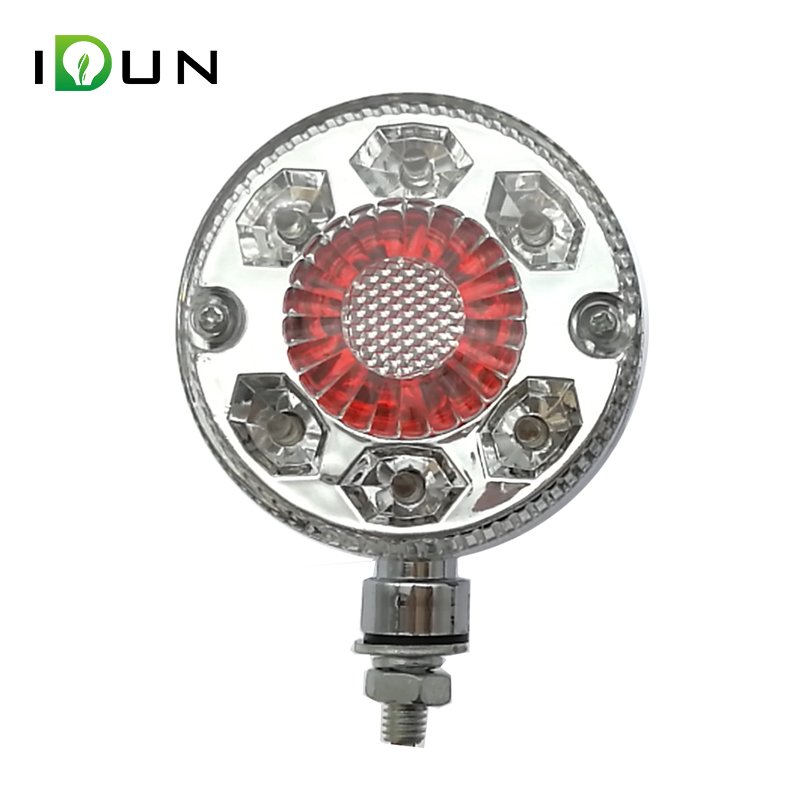 White Stop Turn Signal Tail Light Lamp Side Marker Lights for Trucks Cars Trailers Tractors Buses Boat