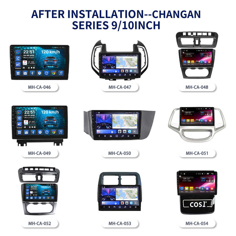 2020 CHANGAN S70 10inch Android CarPlay Certified Dashboard Radio GPS Handsfree LCD Auto Parts Accessories Certified for 1 Year