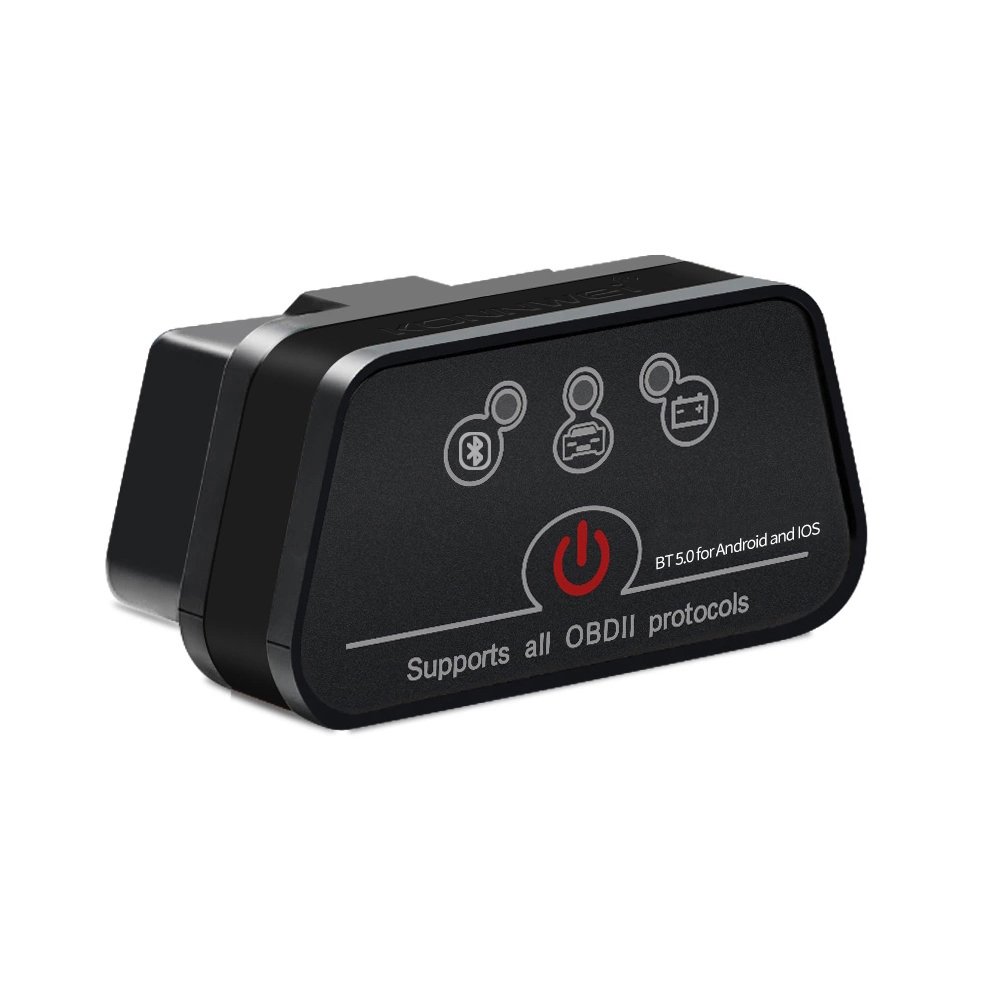Factory KONNWEI KW901 ELM327 Bluetooth 4.0 5.0 V 1.5 OBD2 Scanner for Android IOS Car Diagnostic Tool OBD2 Scanner Tool