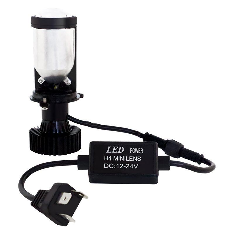 New Arrival Super Bright Factory Price Mini Projector H4 HB2 9003 Motorcycle LED Headlight Bulb 12V 35W 6000LM Car Lamp LED
