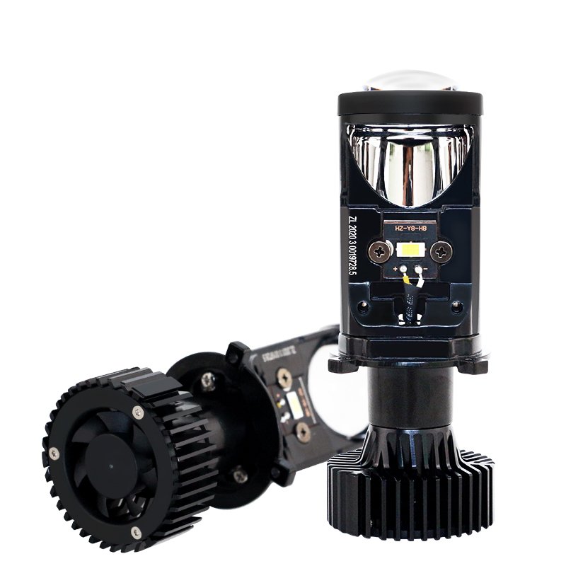 New Arrival Super Bright Factory Price Mini Projector H4 HB2 9003 Motorcycle LED Headlight Bulb 12V 35W 6000LM Car Lamp LED