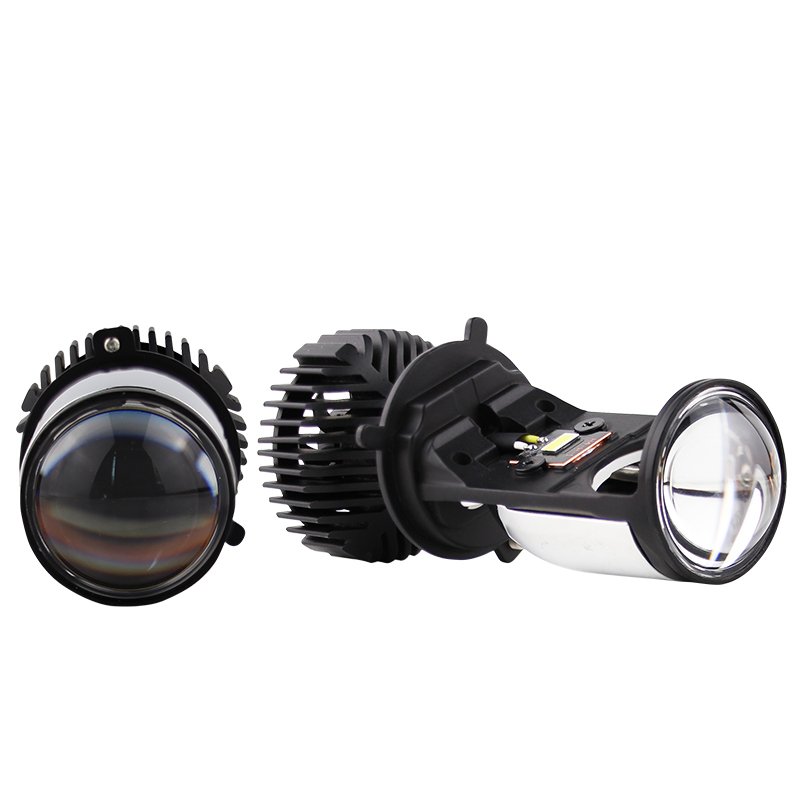 New Arrival Super Bright Factory Price Mini Projector H4 HB2 9003 Motorcycle LED Headlight Bulb 12V 35W 6000LM Car Lamp LED