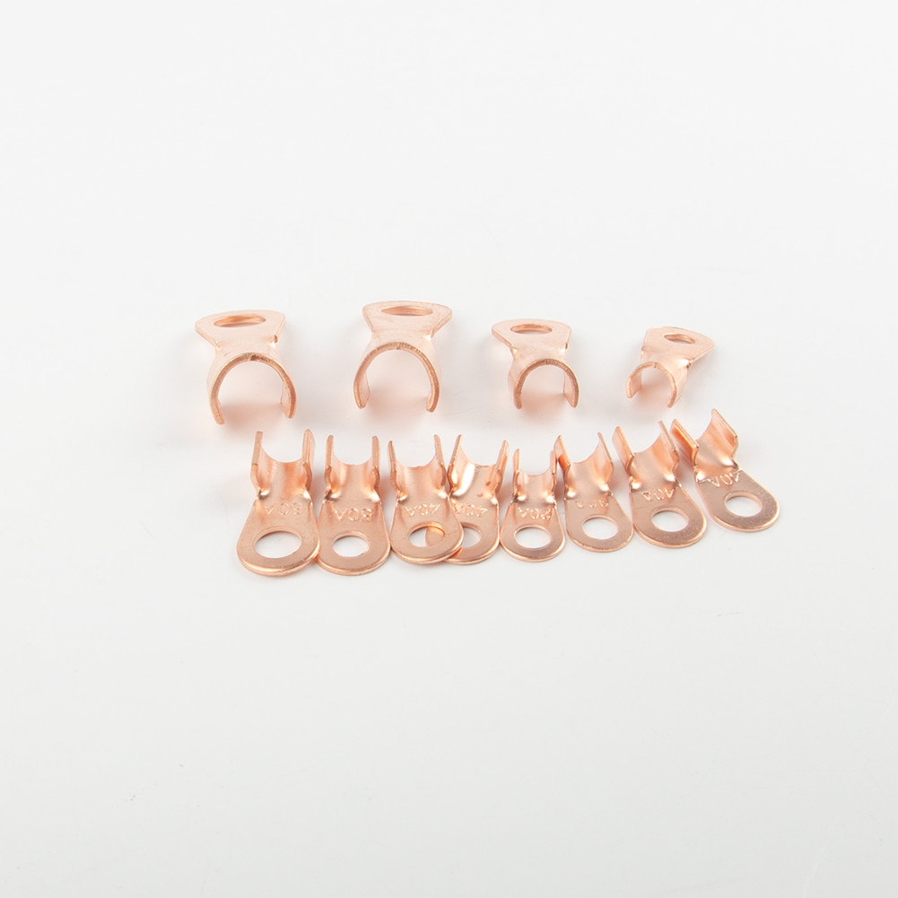 60A Open Copper Nose Spot Welding Accessories OT-60A Battery Cable Connector Terminal Crimp Bus Terminal