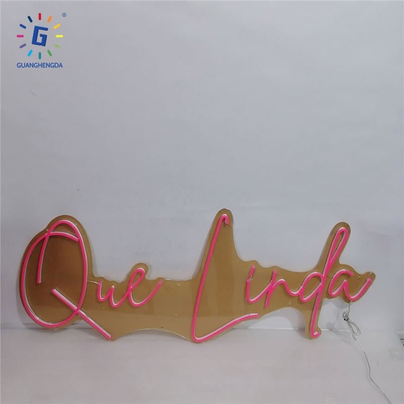 Professional Wood Neon Gaming Light up Signs