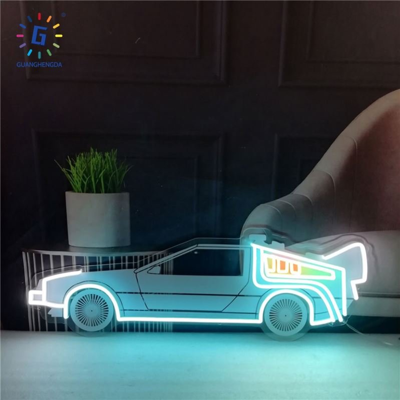 Professional Wood Neon Gaming Light up Signs
