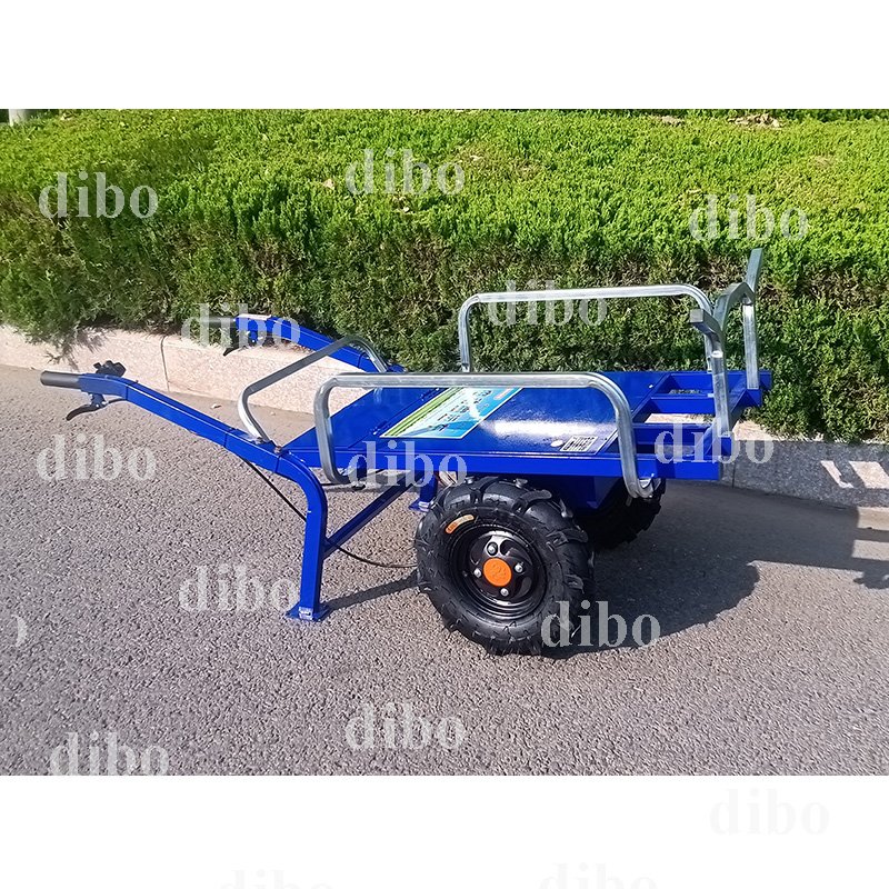 CE Electric Chicken Bus Heavy Duty Wheel Barrow Motorized Power Electric Wheelbarrow Handling Vehicle Electric Handcart
