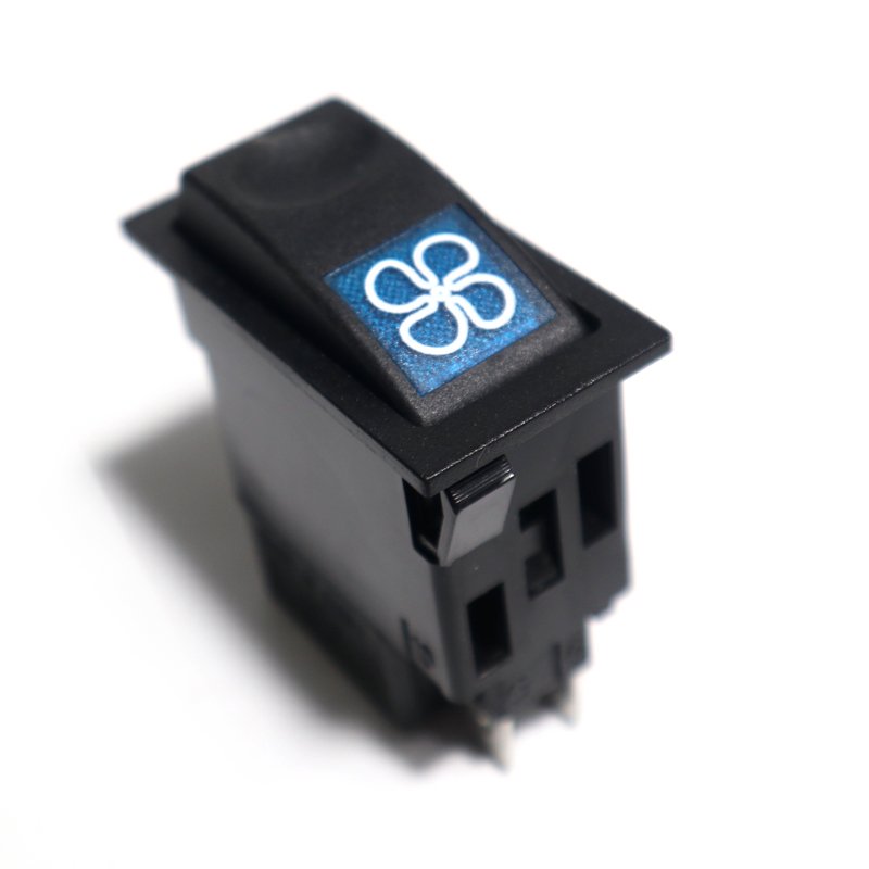 24v Lamp Fan Electric Rocker Switch for Higer Kinglong Golden Dragon Yutong Zhongtong Bus