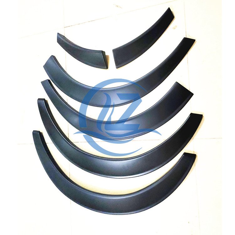 2005-2018 ABS Black Color for Hiace Bus Fender Flare Wheel Decorative Cover