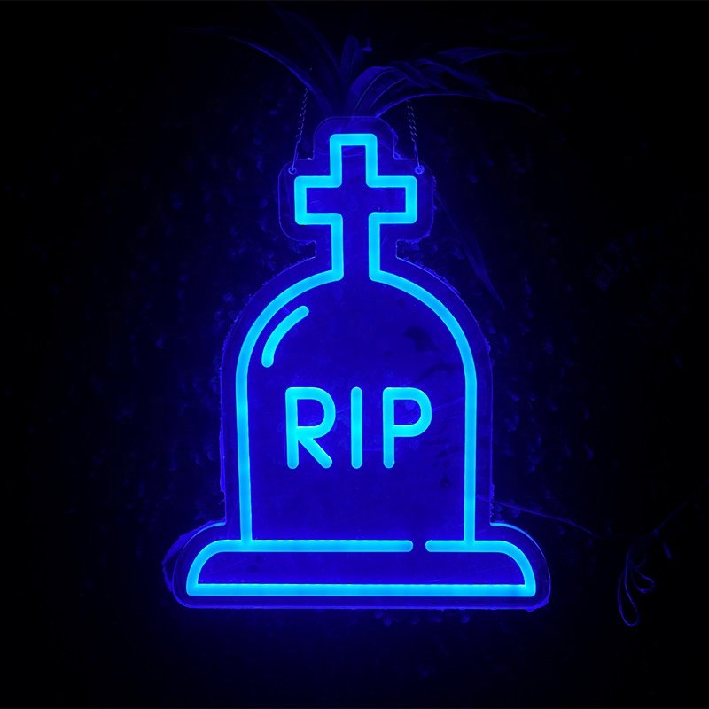 JAGUARSIGN Manufacturer Custom Happy Halloween Party Neon Sign Decorative Halloween Neon Decor