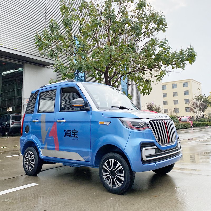 Hot Sale New Energy 2 Seaters Electric Car Mini Four Wheel Car with Lower Price Made in China