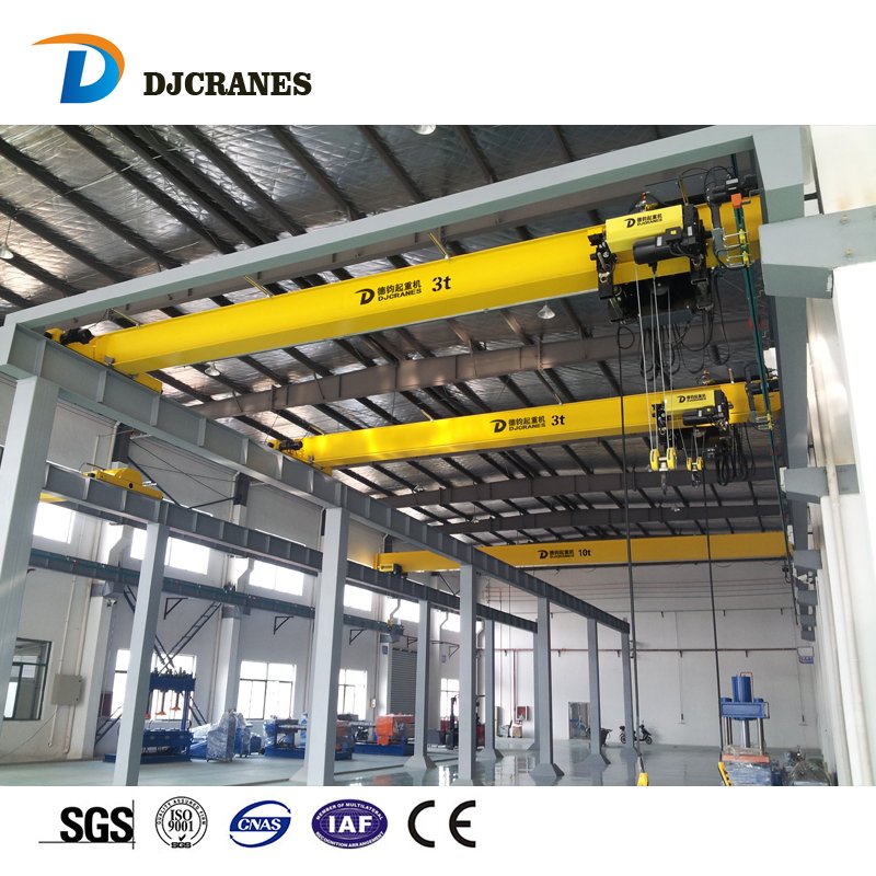 Electric Hoist Lifting Eot Bridge Crane hd Type Lifting Overhead Crane Price Single Beam Radio Control 20 Ton Crane