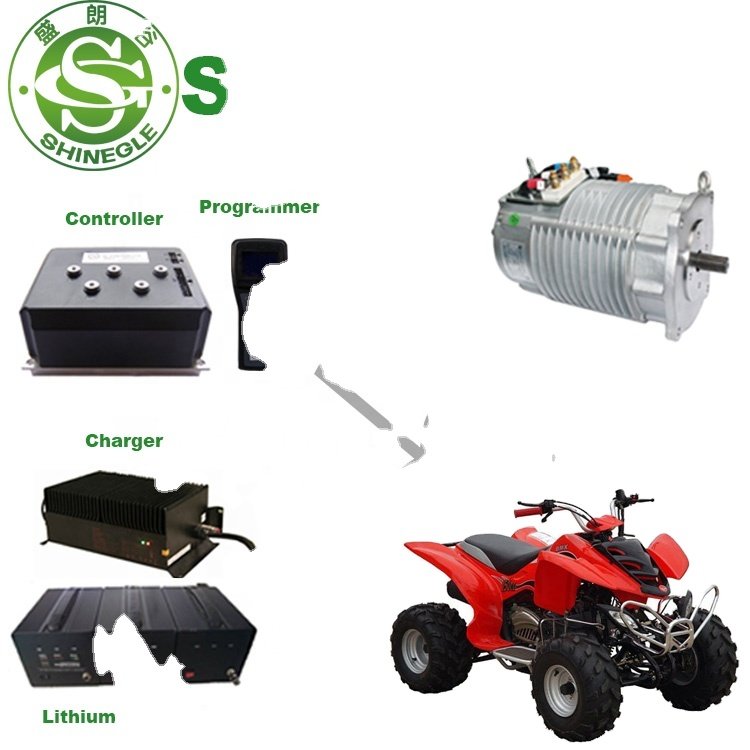 Shinegle 10KW Ev Conversion Kit Ac Motor Controller with Good Quality for Golf Cart Tourism Bus