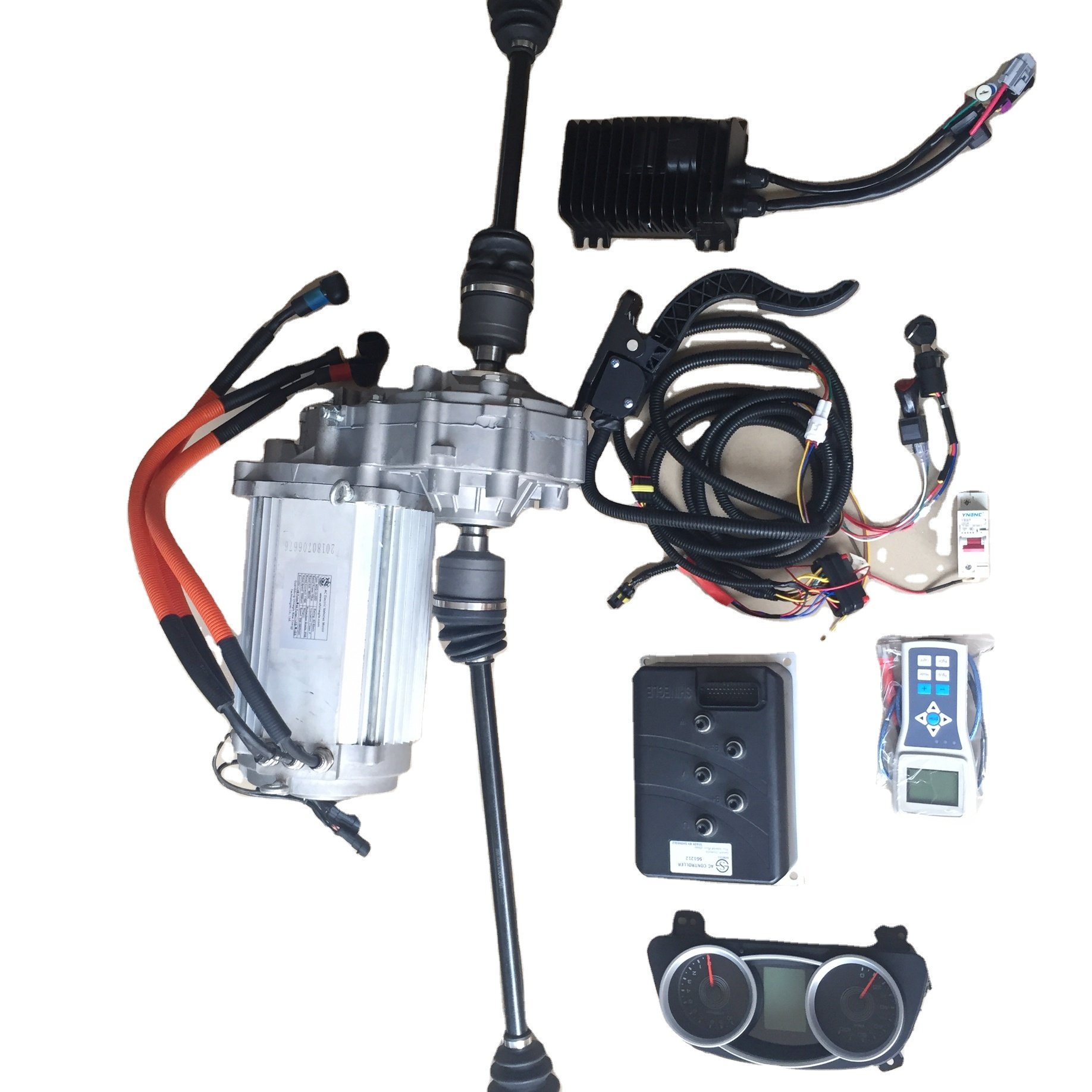Shinegle 10KW Ev Conversion Kit Ac Motor Controller with Good Quality for Golf Cart Tourism Bus