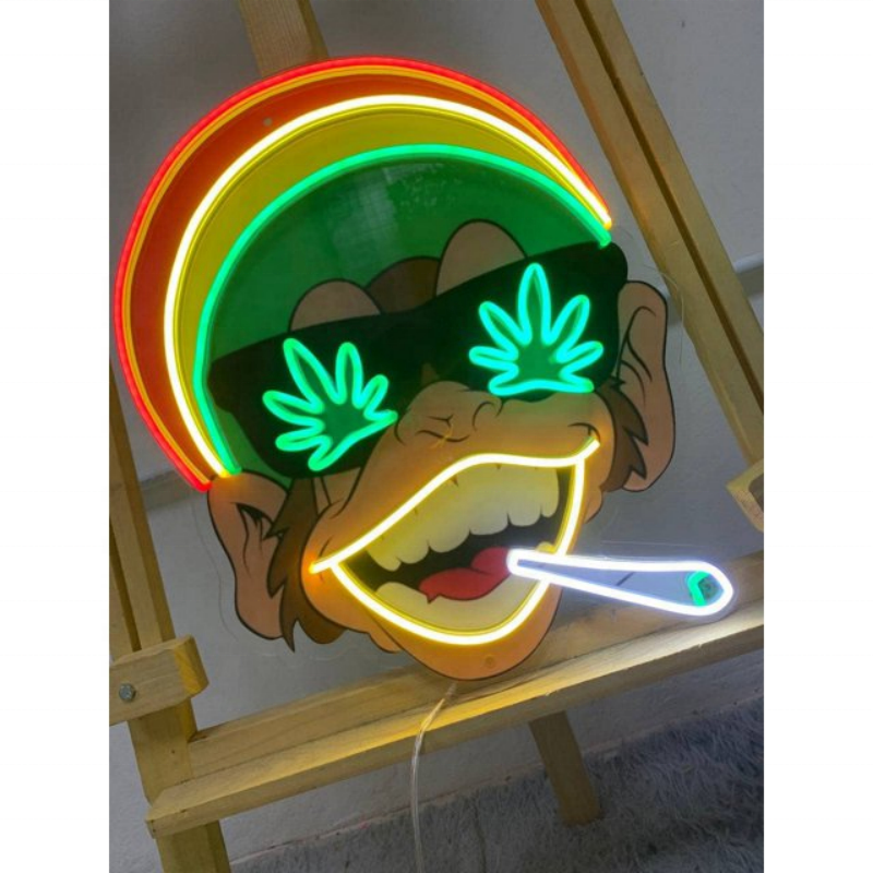 Logo Design Smoke Shop Led Light up Sign Neon Sign Design Smoke Shop Neon Light for Advertising Custom Store Business Decoration