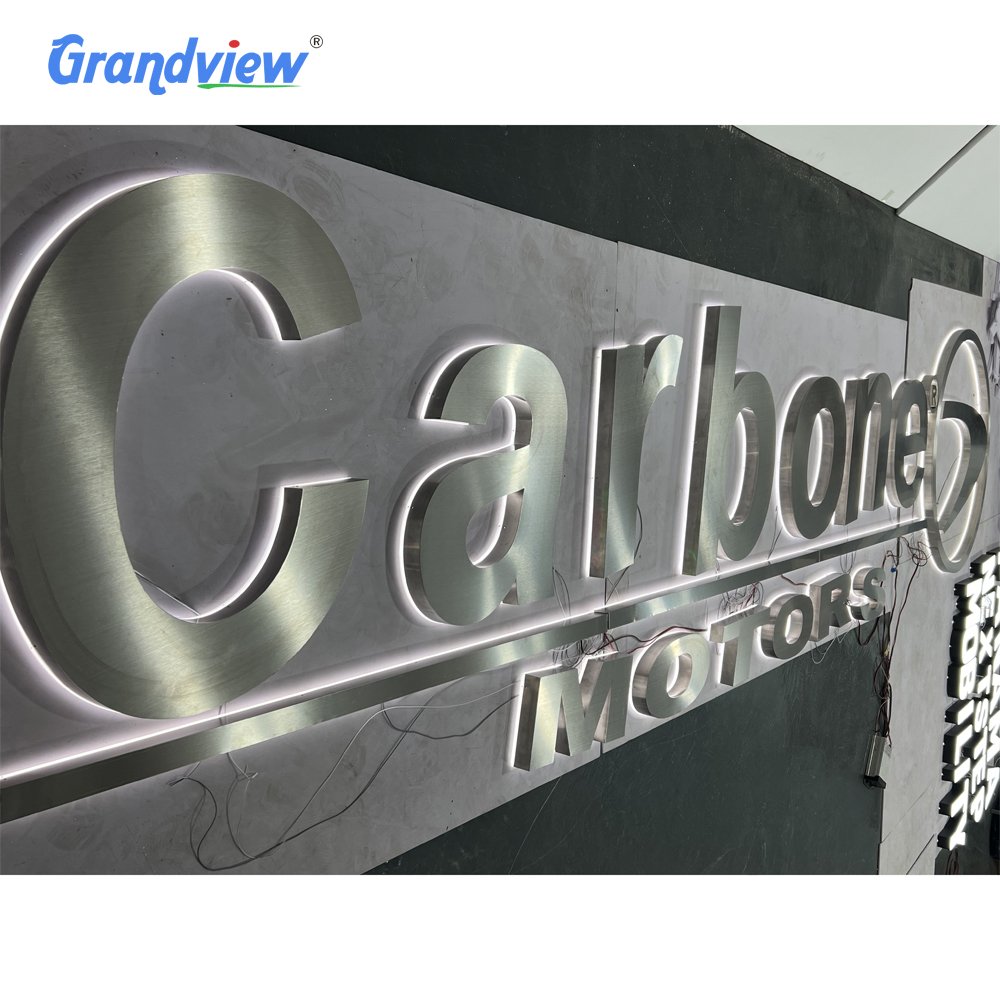 Hot Selling 3D Letter Shop Signs Luminous Building Customized Business Signs Backlit logo Outdoor Storefront LED Letters Sign