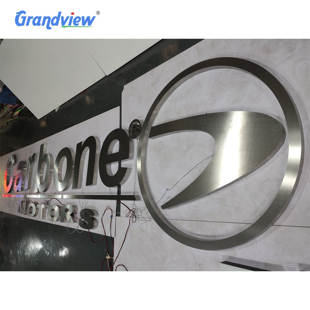 Hot Selling 3D Letter Shop Signs Luminous Building Customized Business Signs Backlit logo Outdoor Storefront LED Letters Sign
