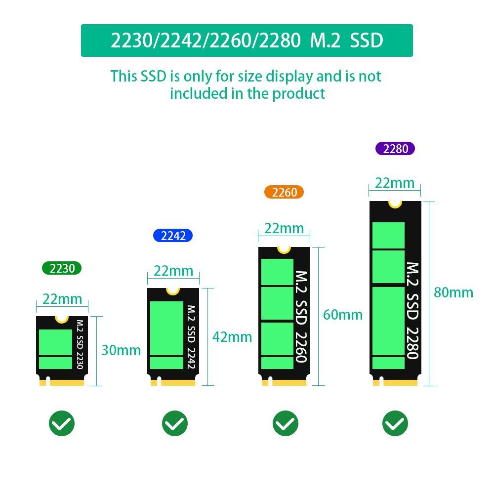 New Version 2 in 1 Combo M.2(NGFF) NVMe SSD/SATA-Bus SSD to SFF-8611/8612 and SATA Adapter