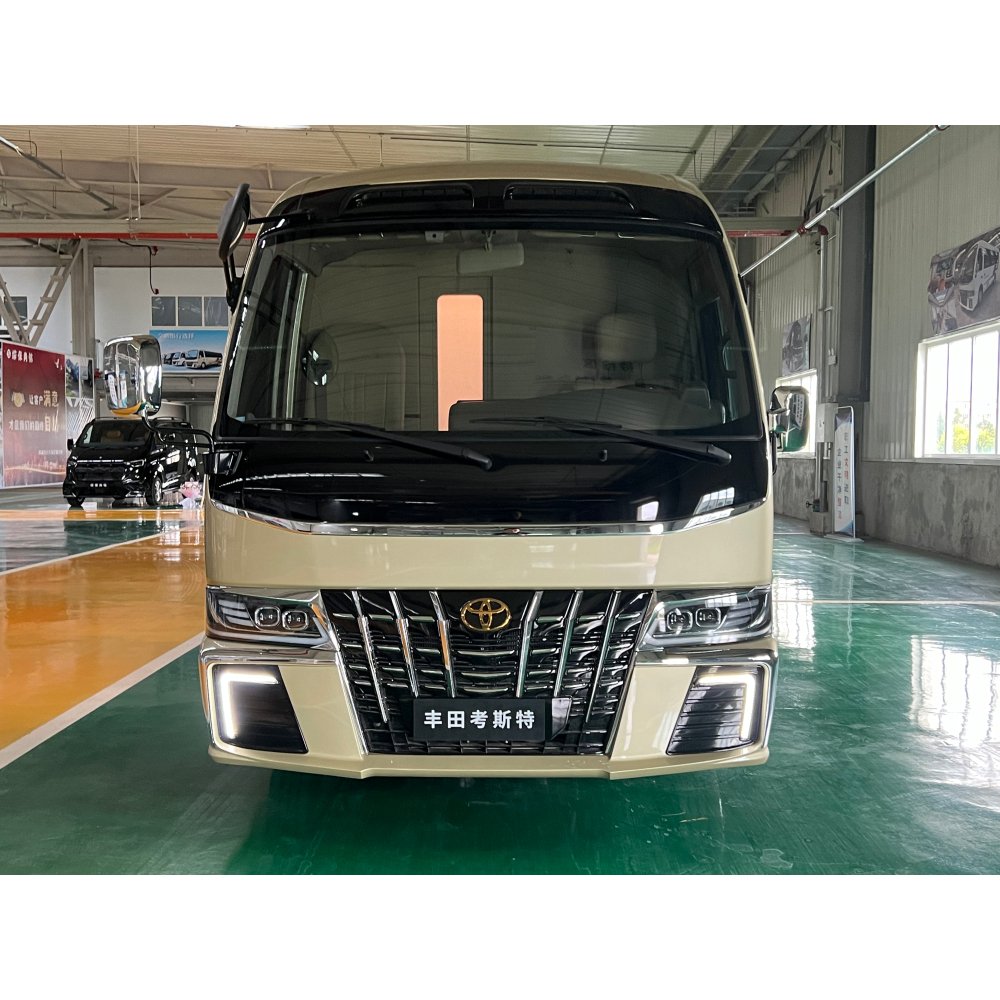 Second Hand Coaster Used Bus 23 Seaters Good Condition Diesel Engine Used Coach Bus in China for Sale