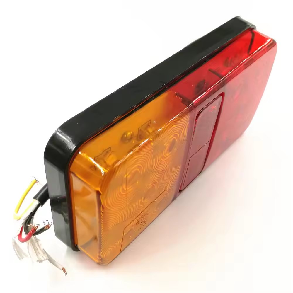 Superbleds 12V 24V 10 LED Tail Light Taillight Turn Signal Indicator Stop Lamp Rear Brake Light for Car Truck Trailer Caravan