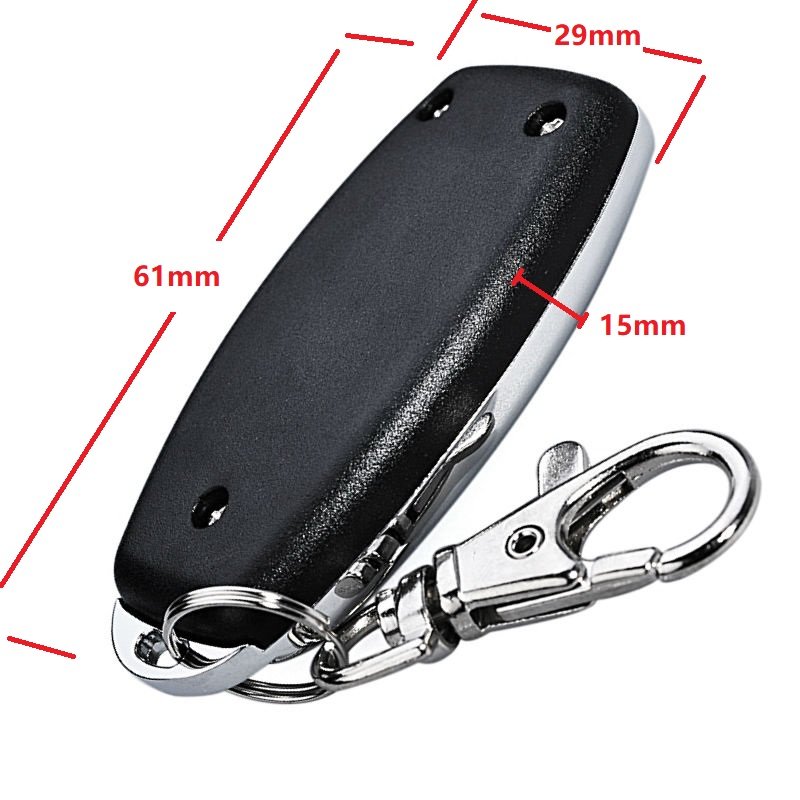 2 Button Metal Waterproof 433MHz 315MHz Fixed Password Remote Control Telecomando Cancello 433 mhz