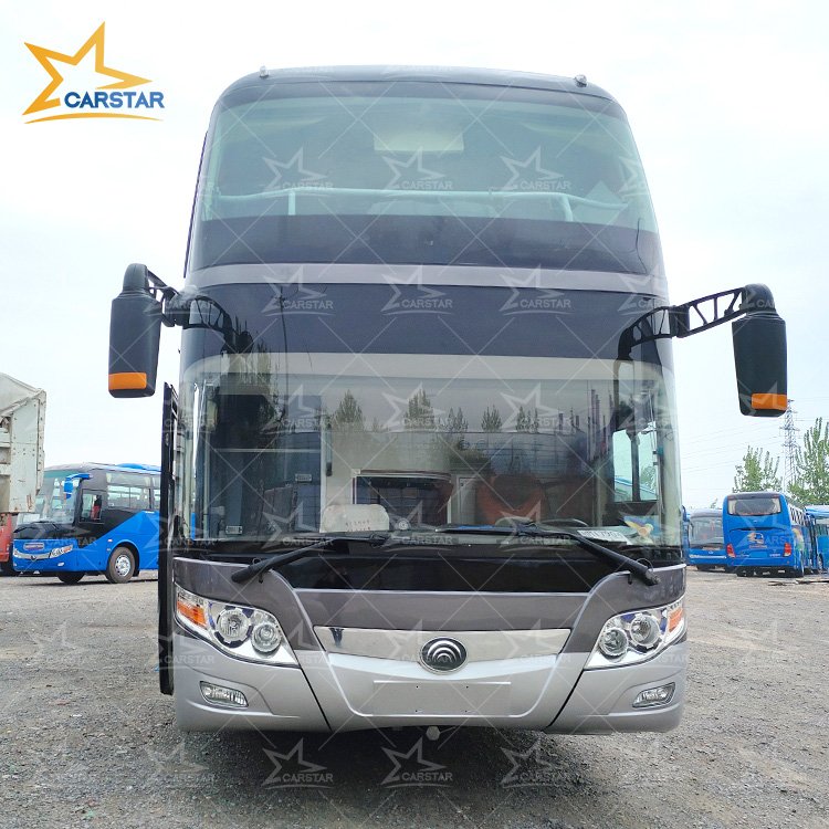 Right Hand Drive Used Bus 56 Seats Yutong 6112 Luxury Tour Passenger Coach Bus for Sale