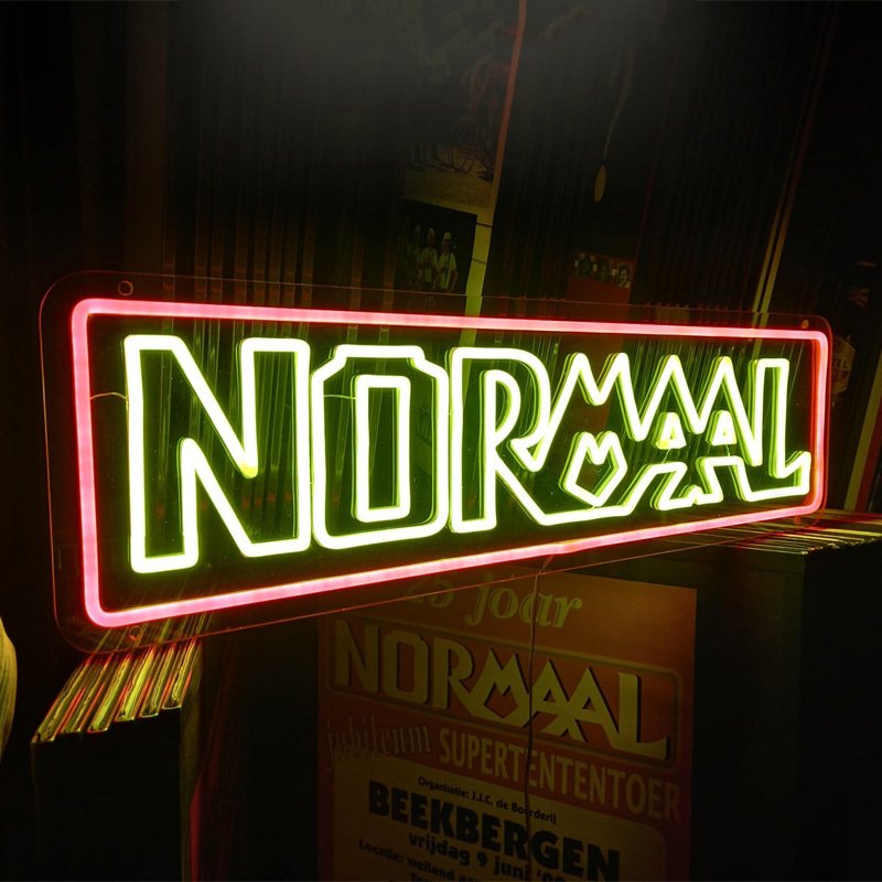 Waterproof Small High Brightness Flash Open Flex LED Acrylic Backing Neon Sign for Restaurant Hotel and Shop Advertising
