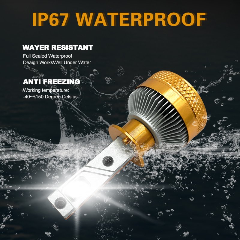 H1 H11 High Power 220W 6000K Auto Headlamps 4575 Chip LED Light New Front Light Universal LED Car Headlight Bulbs
