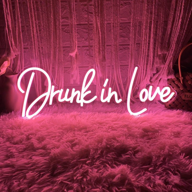 Custom 2024 New Christmas Party Wedding Decorative Bowknot Pattern Acrylic Led Neon Light up Sign