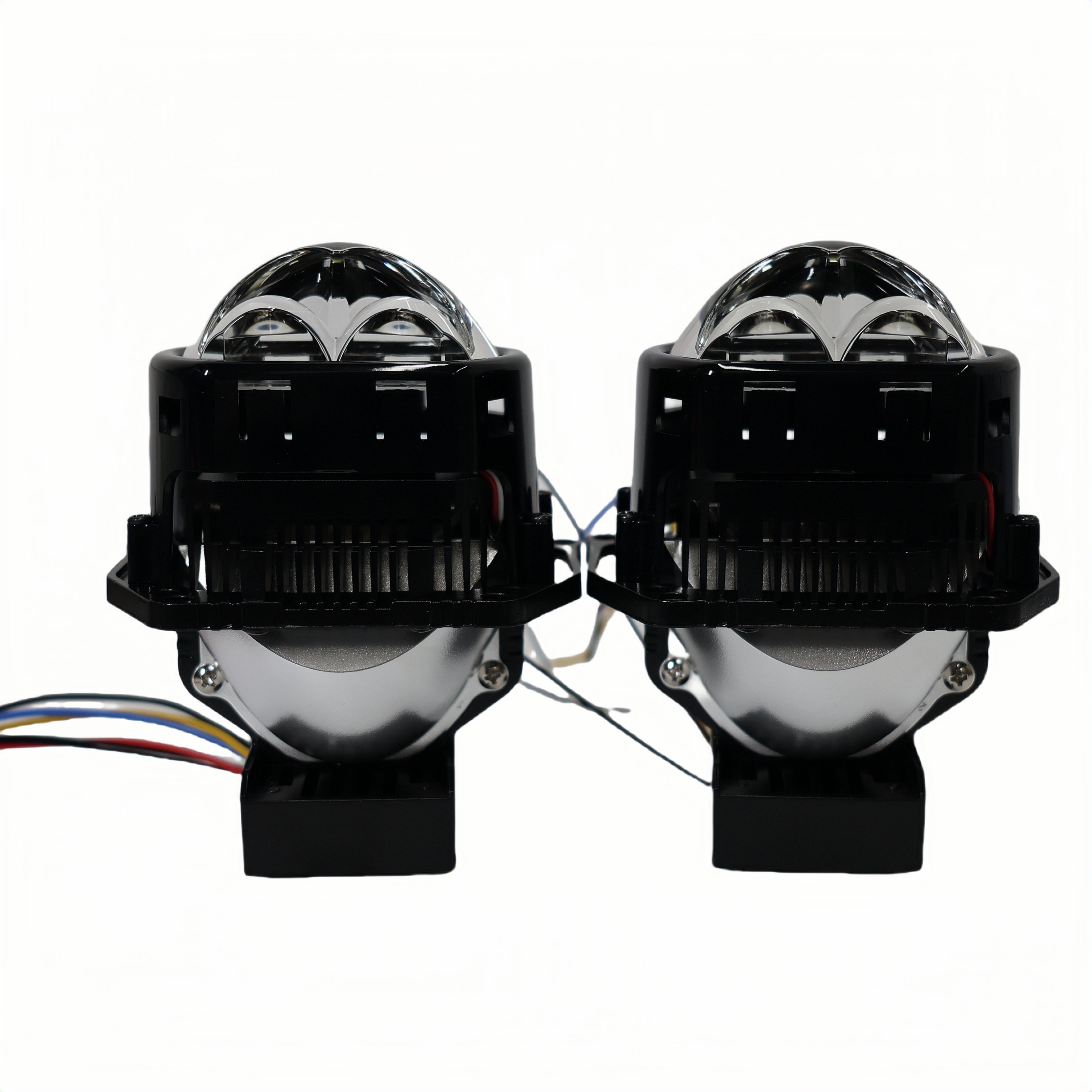 Super Brighter YB27 High Quality BI-LED Model 3.0inch 65w LED Projector Car Universal Headlights Lamp HD Film Lens
