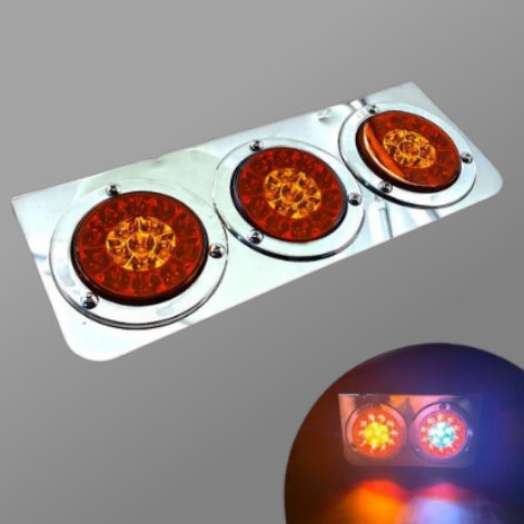 High Quality 12v Led Tail LightsTrailer Lamp Side Marker Heavy Truck Tail Light Laser