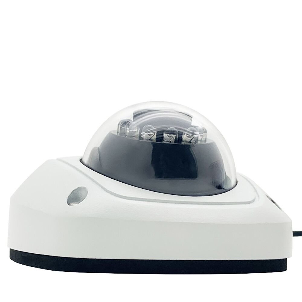 Bus Train Ship POE Dome Camera 6-Pin Aviation Connector Network Night Vision Indoor Use NVR Compatible Streammax MDVR X3N-H0404