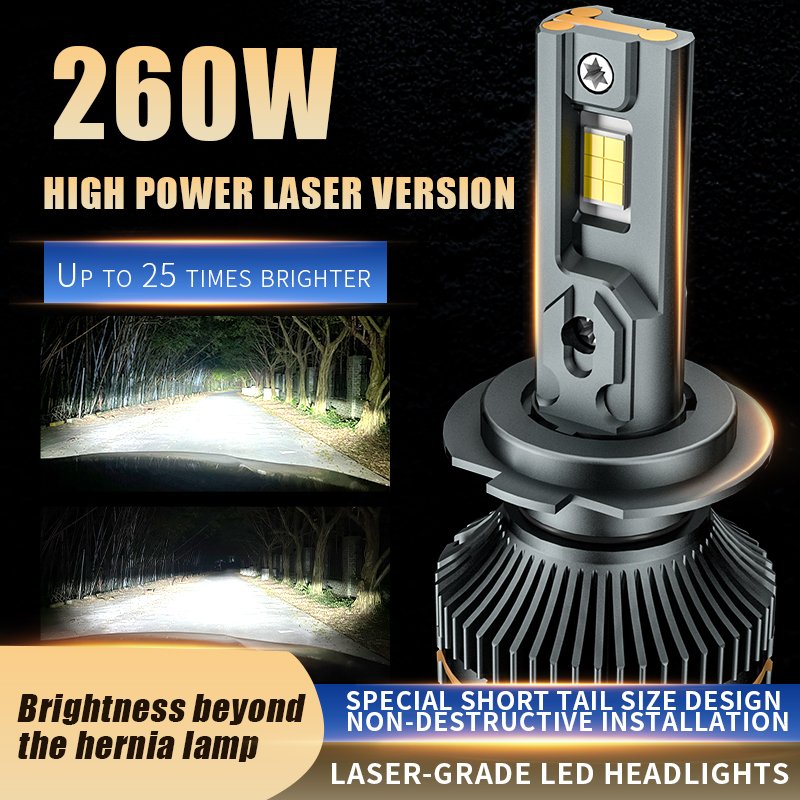 Factory Wholesale High Wattage 250W H1 H11 H3 H7 H4 Led Headlights Bulb Headlamp Led Lighting for Vehicle Cars C6 Led Headlights