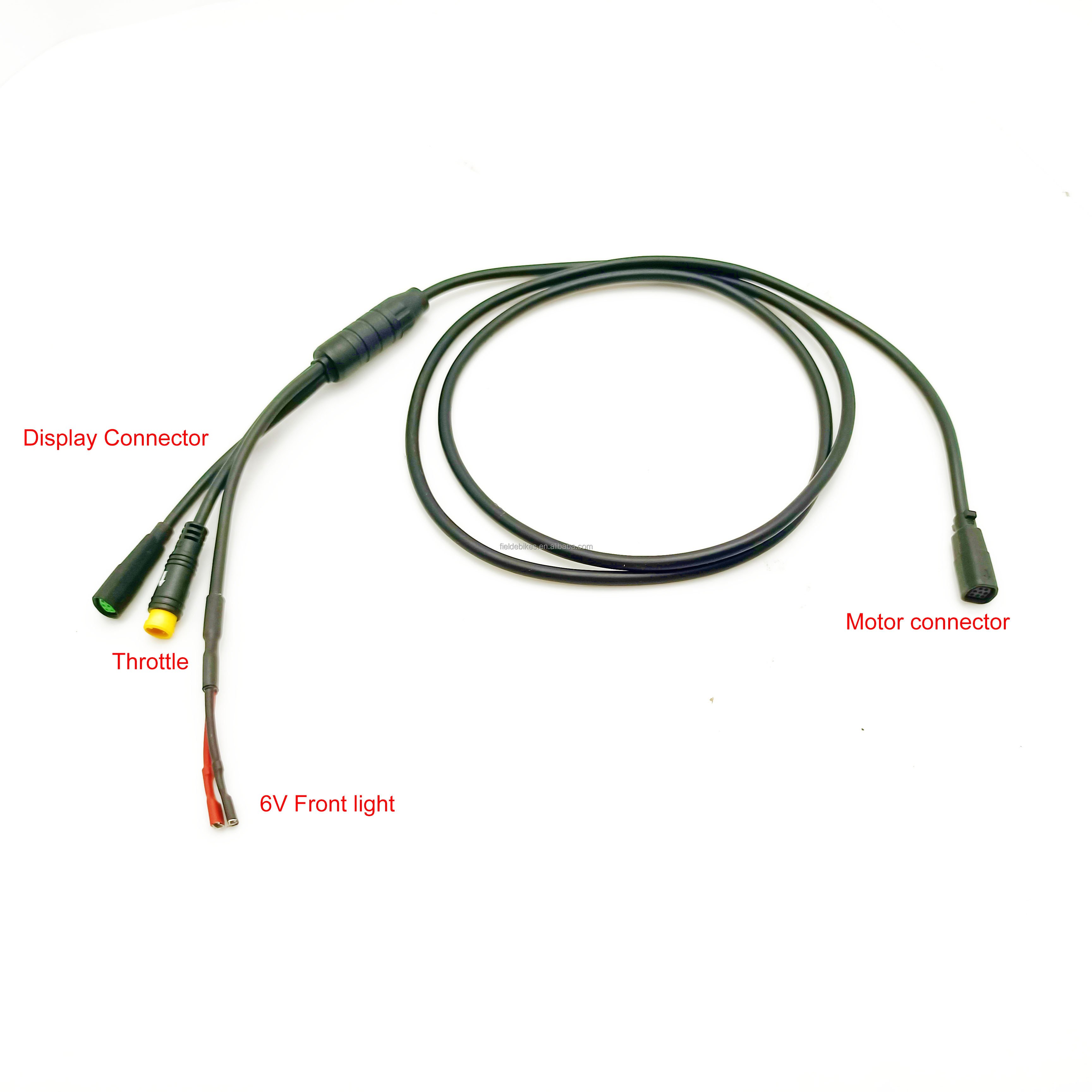 Bafang MID Motor Cable 1T1 1T2 1T3 1T4 Display Cable for M410 M500 M510 M600 M800 M820 M560 Mid Motor