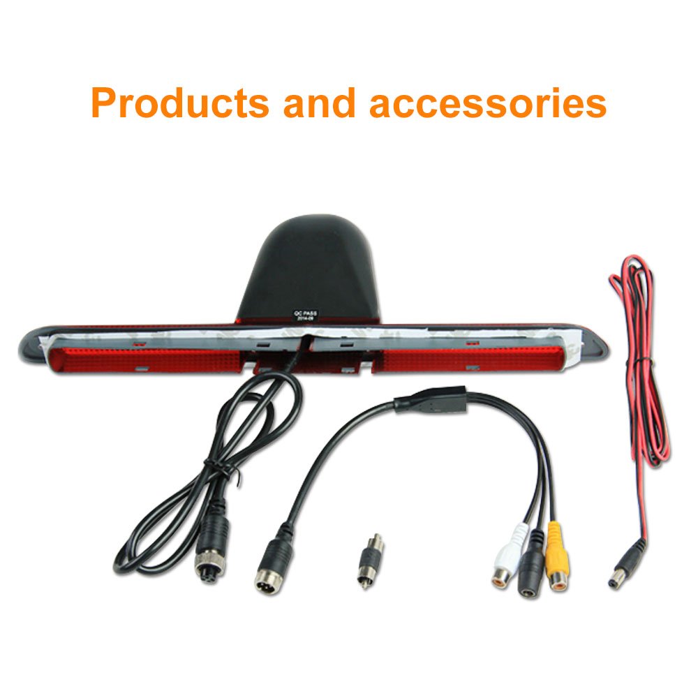 Sprinter Van 3rd Stop Light Camera Car Rear View the Third Brake Light Reversing Backup Camera for Mercedes Bens Sprinter Van