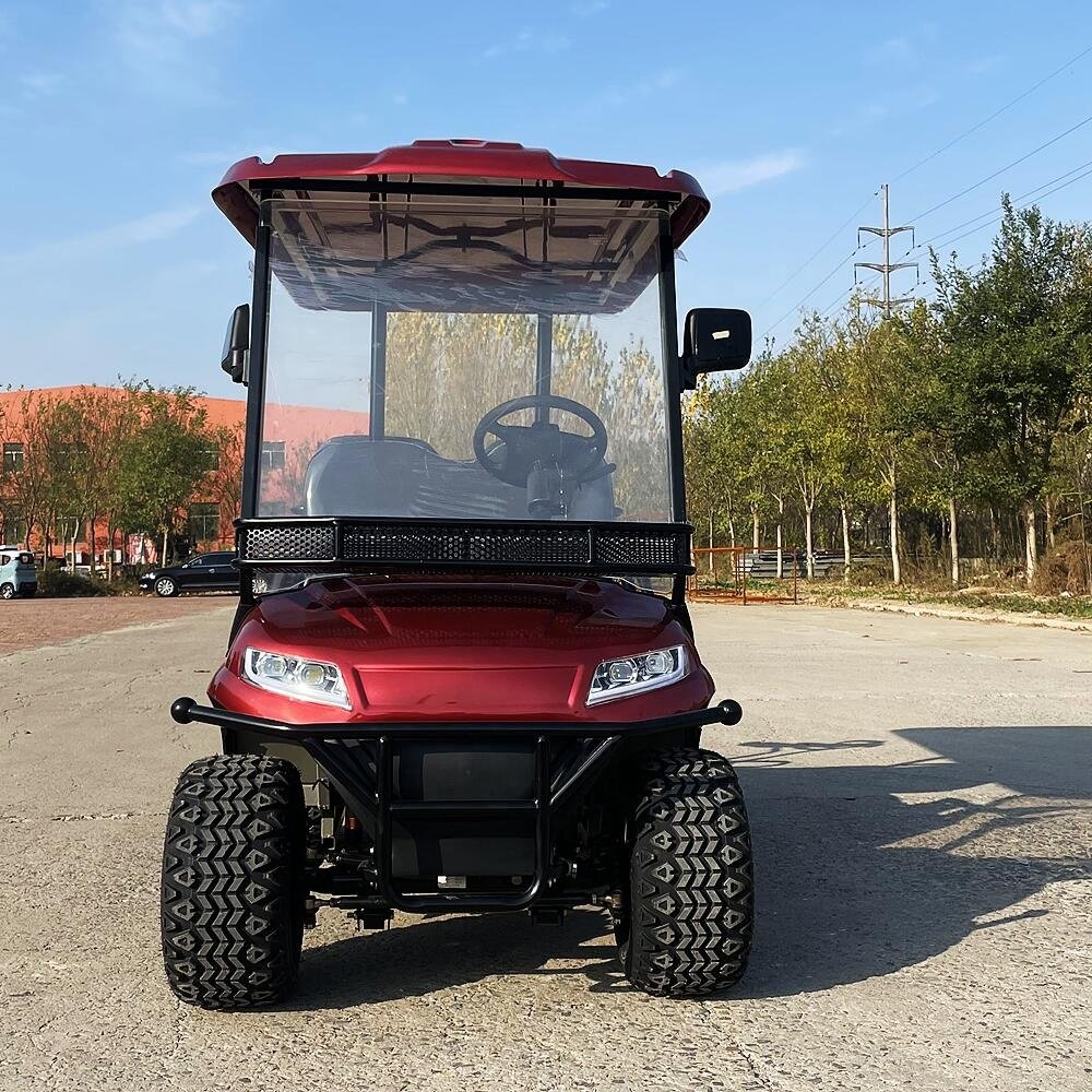 Best Price 4 Wheel Electric Golf Cart 6 Seater Electric Lithium Gasoline Petrol Golf Cart